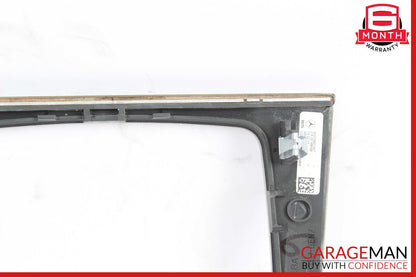 08-15 Mercedes W204 C250 C300 C350 Center Console Shift Shifter Bezel Trim Wood