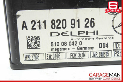 Mercedes SL500 SLK280 CL500 E320 CLK500 S500 Anti Theft Alarm Module Unit