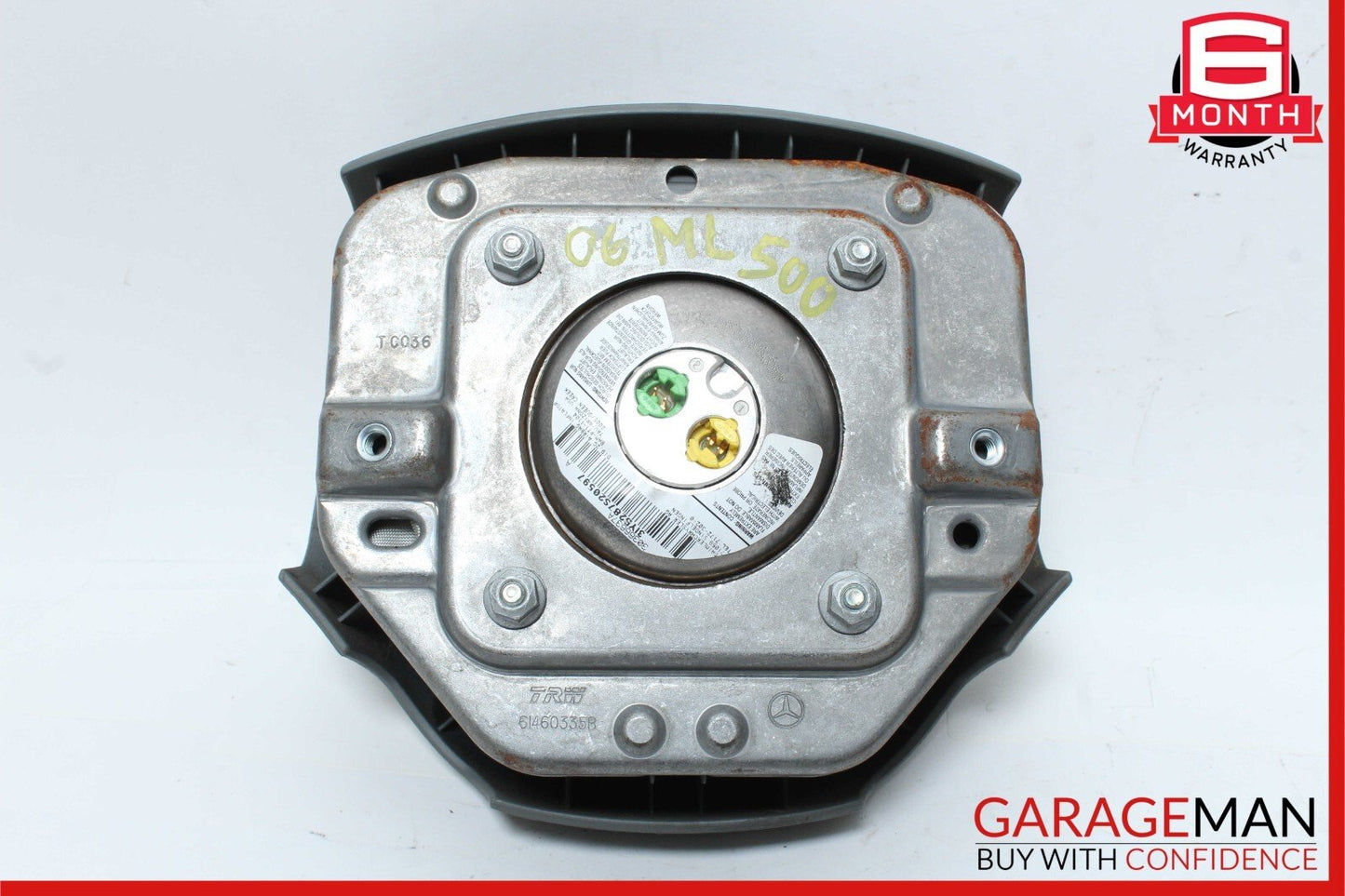 06-08 Mercedes GL450 R350 ML500 ML63 AMG Steering Wheel Airbag Air Bag Grey