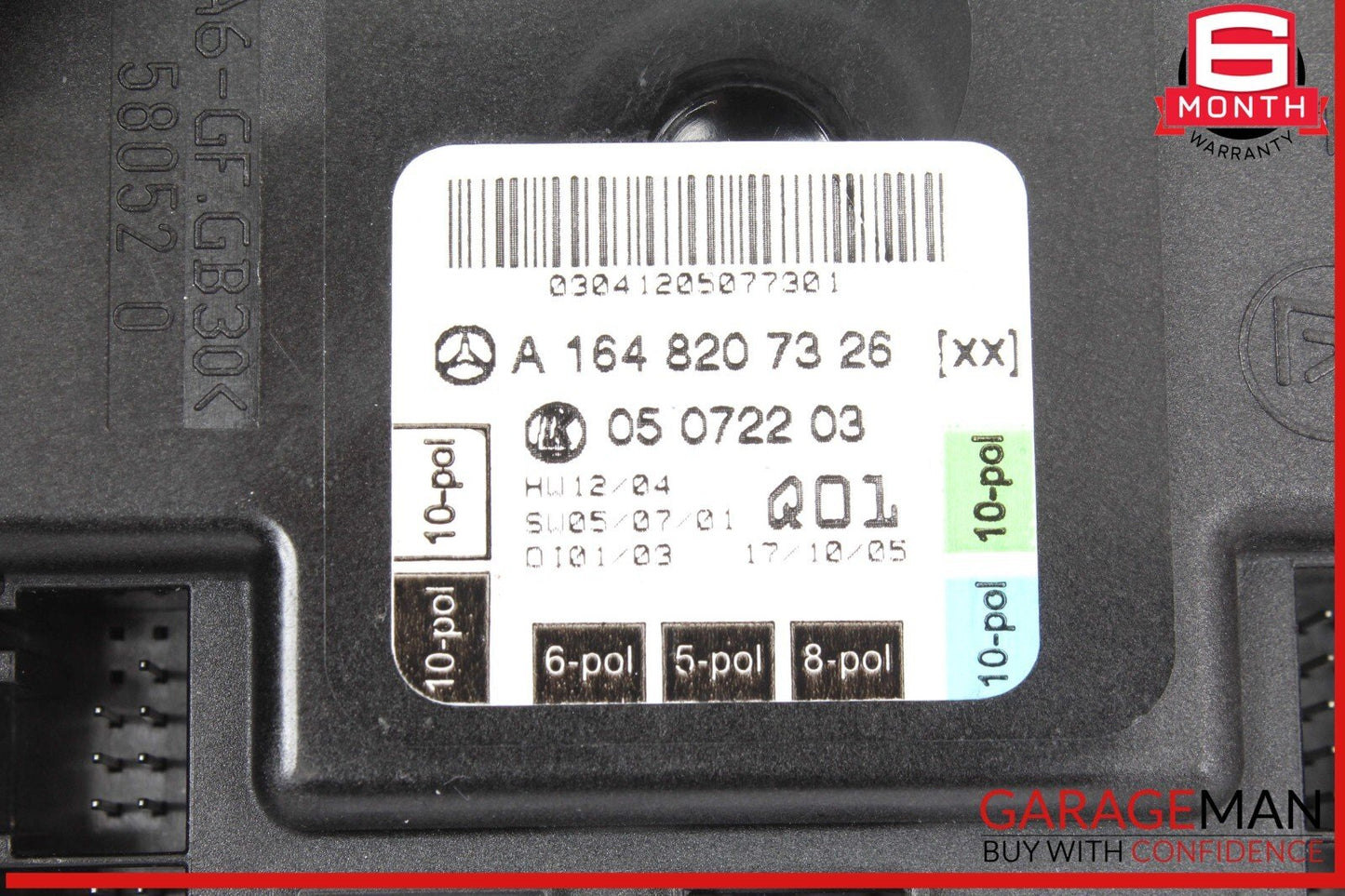 06-13 Mercedes W251 R500 4MATIC Front Left Side Door Control Module Unit OEM