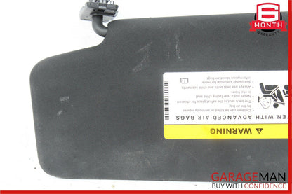 08-14 Mercedes W204 C300 Front Right Passenger Sun Visor Sunvisor Shade Black