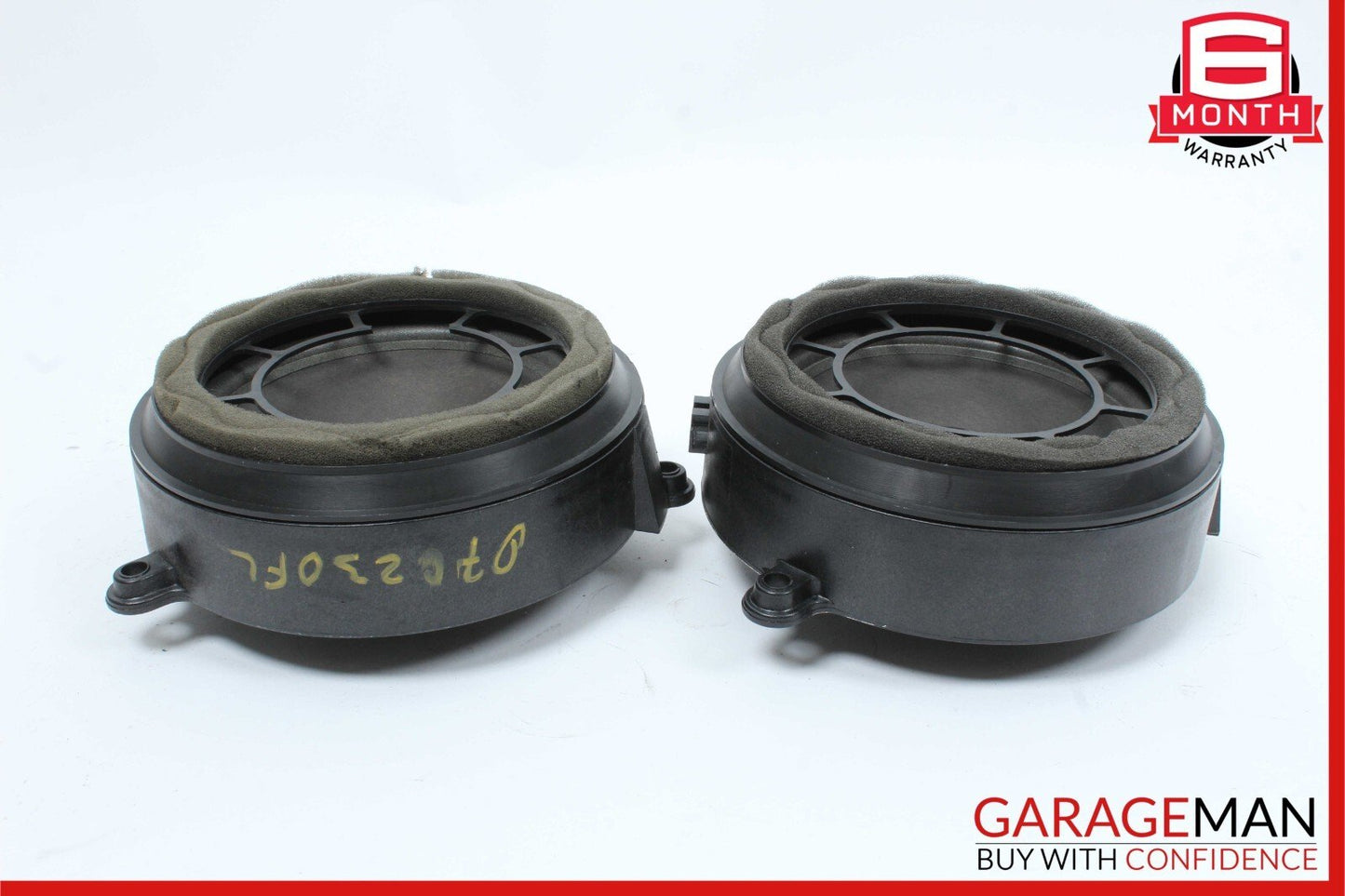 01-07 Mercedes W203 C230 Front Right & Left Side Door Sound Audio Speakers Set