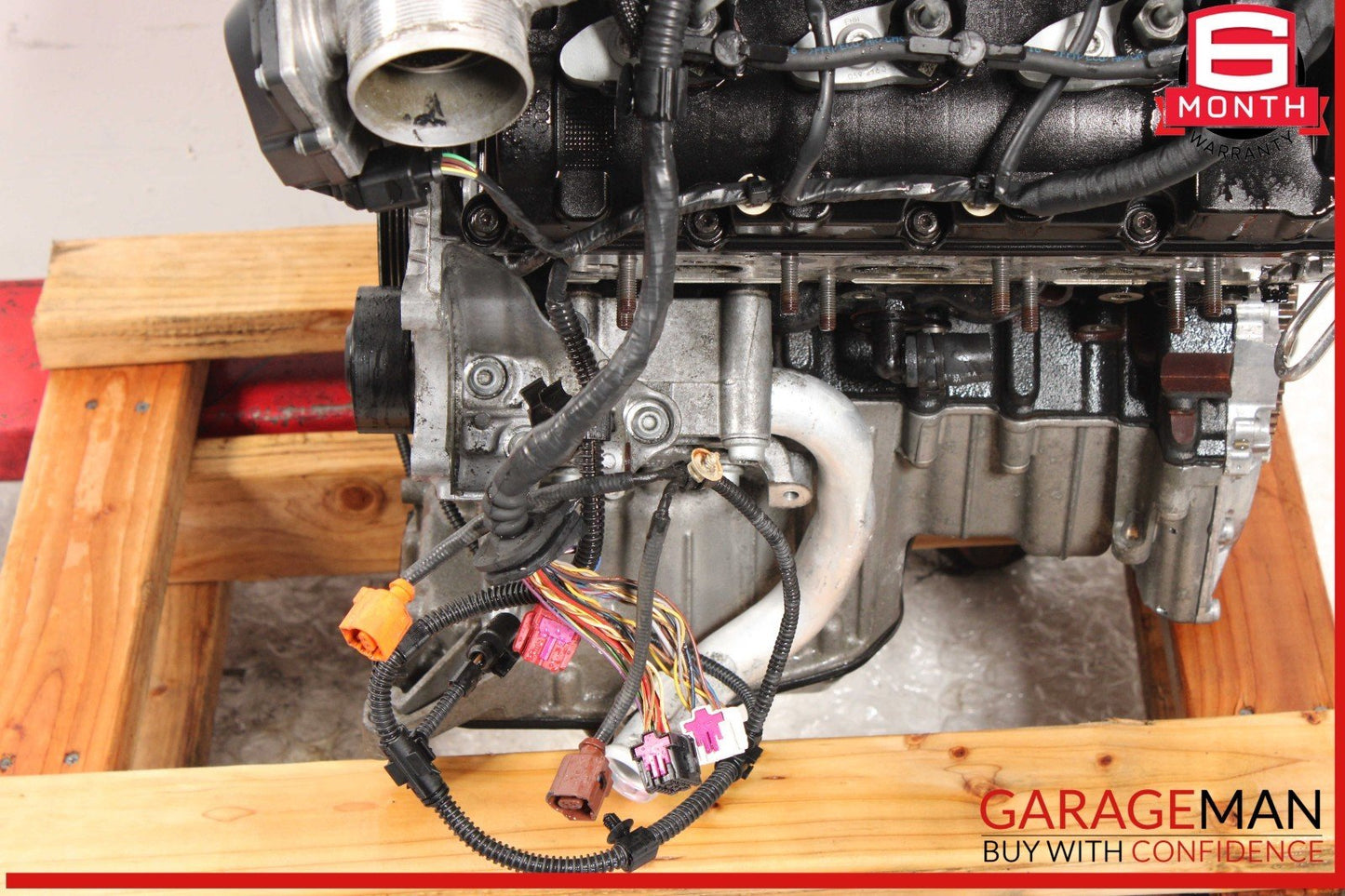 11-18 Porsche Cayenne 958 3.0L Engine Motor Block Assembly AWD OEM 174k