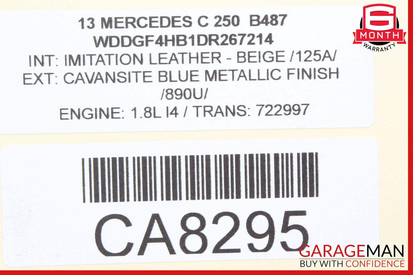 12-15 Mercedes W204 C250 SLK250 Engine Motor Crankshaft Harmonic Balancer Pulley