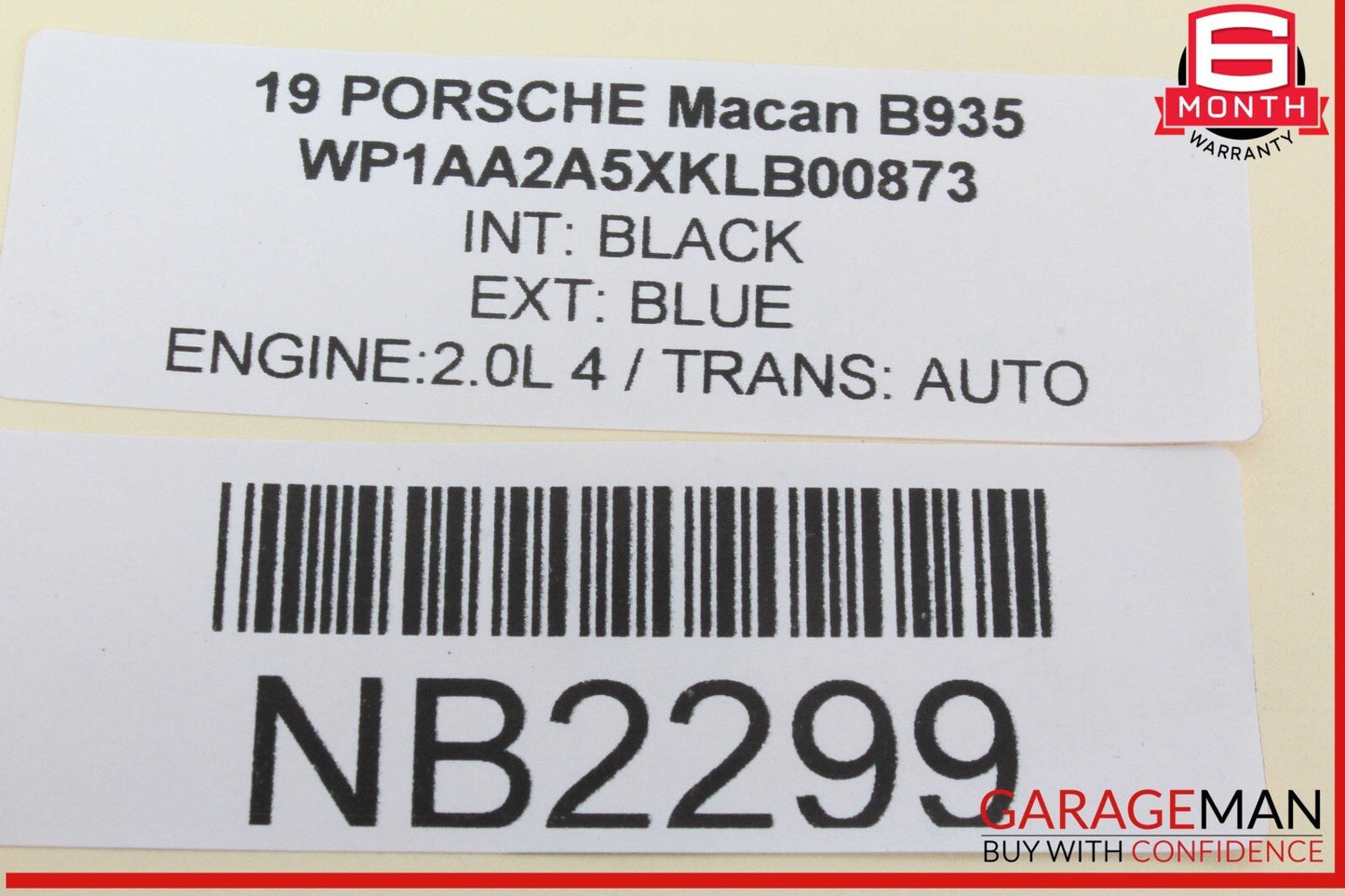15-24 Porsche Macan 95B Front Right Passenger Door Lock Latch Actuator OEM