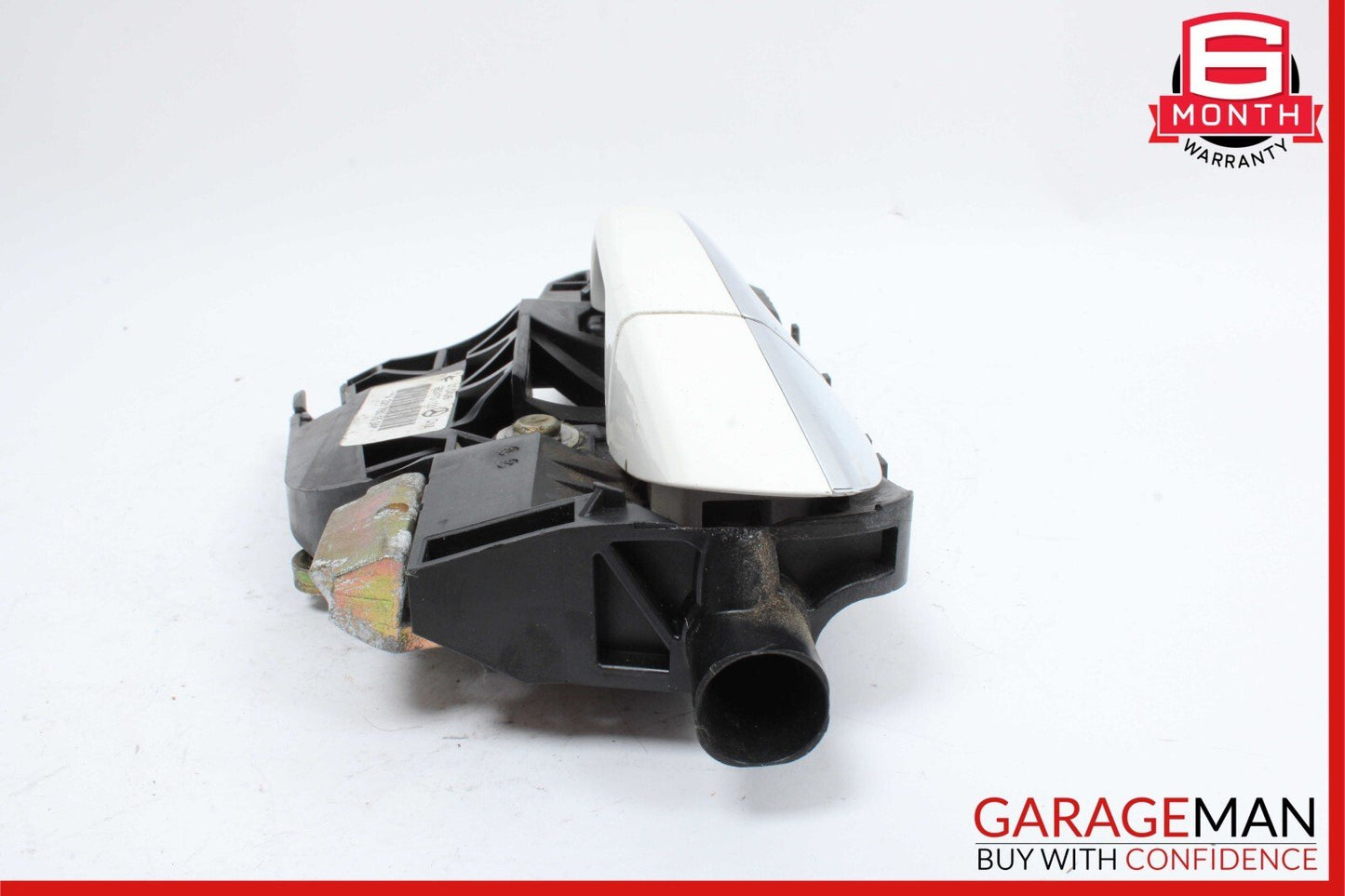07-13 Mercedes W221 S550 S600 S63 AMG Rear Left Side Exterior Door Handle White