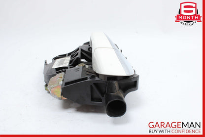 07-13 Mercedes W221 S550 S600 S63 AMG Rear Left Side Exterior Door Handle White