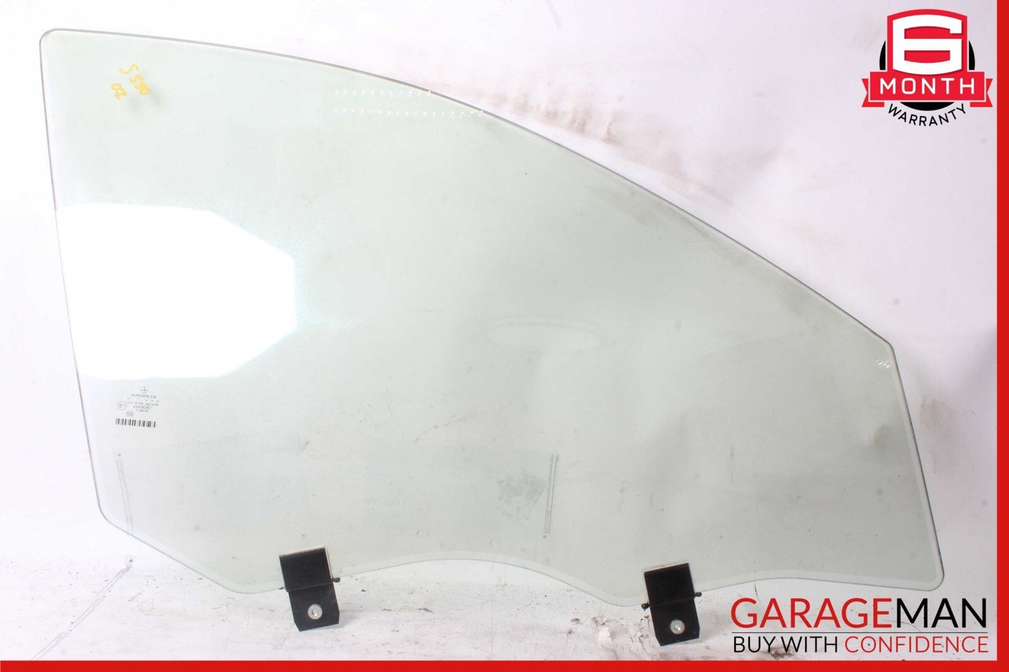 07-13 Mercedes W221 S550 S400 S350 Front Right Side Door Window Glass OEM