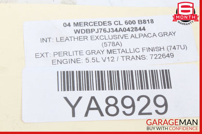 00-06 Mercede W215 CL600 Rear Tie Rod Link Control Arm 2203520003 OEM