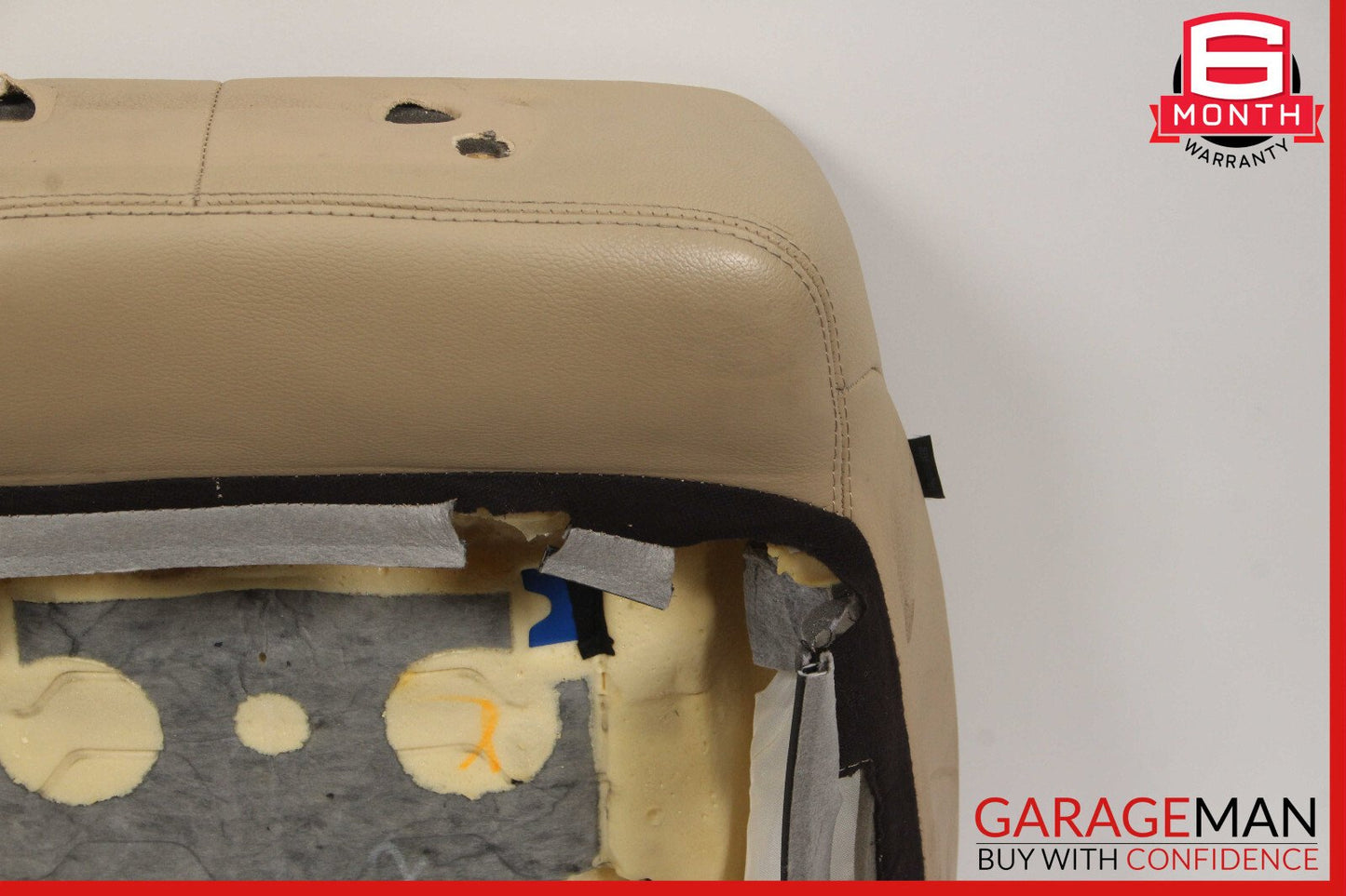 07-12 Mercedes X164 GL450 Front Right Passenger Top Upper Seat Cushion Brown OEM