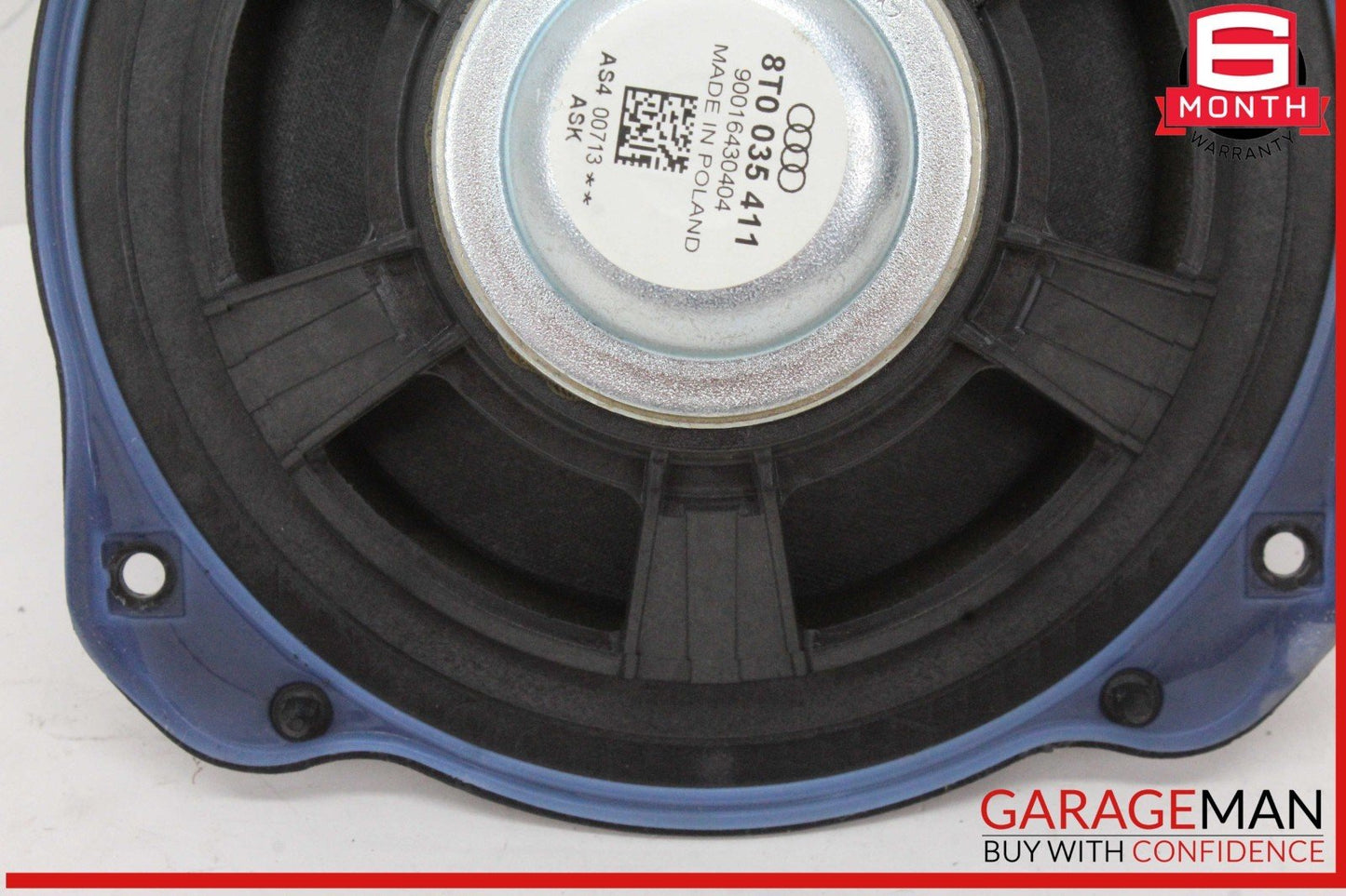 09-16 Audi A5 S4 Rear Right and Left Side Audio Door Speaker Set 8T0035411 OEM