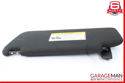 10-17 Mercedes W207 E350 Coupe C250 Right Side Sun Visor Shade Sunvisor Black
