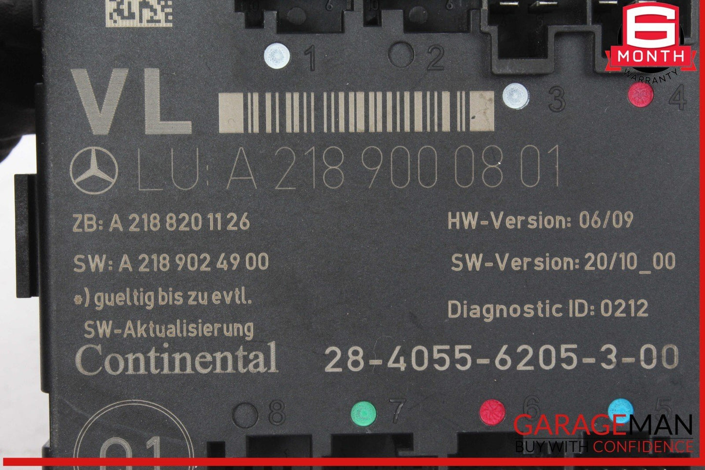 08-18 Mercedes W218 CLS550 SLK350 E400 Front Left Side Door Control Module OEM