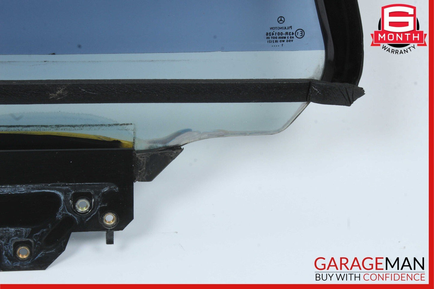 00-06 Mercedes W215 CL55 AMG Rear Left Driver Side Quarter Door Window Glass OEM