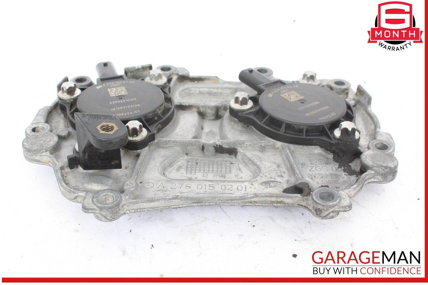 12-18 Mercedes W218 CLS550 Front Right or Left Side Engine Timing Chain Plate