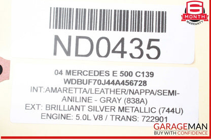 03-06 Mercedes W211 E500 Radiator Fluid Overflow Tank Reservoir 2118802160 OEM