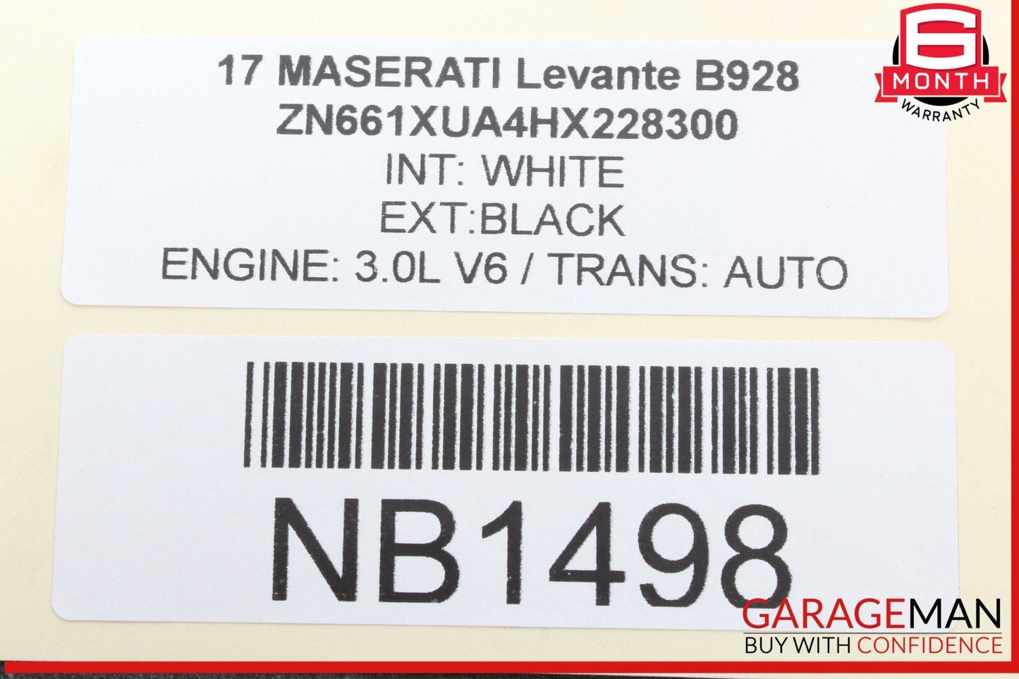 17-20 Maserati Levante Rear Left or Right Side Lower Control Arm OEM