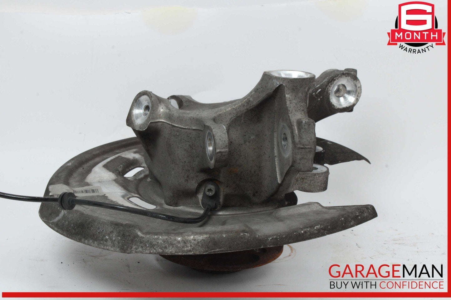 11-16 BMW 528i 535i 550i F10 Rear Left Driver Side Spindle Knuckle Wheel Hub OEM