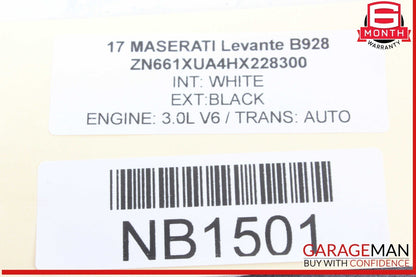 17-20 Maserati Levante Rear Left or Right Side Lower Control Arm OEM