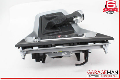 19-24 Audi Q3 Front Center Console Gear Shifter Knob Boot w/ Trim & Switches OEM