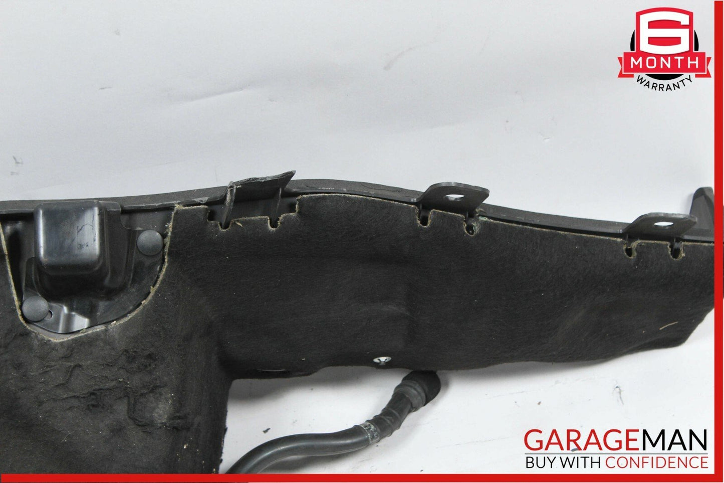10-15 Jaguar XJ Radiator AC A/C Air Duct Shroud Hose Cover Assembly OEM