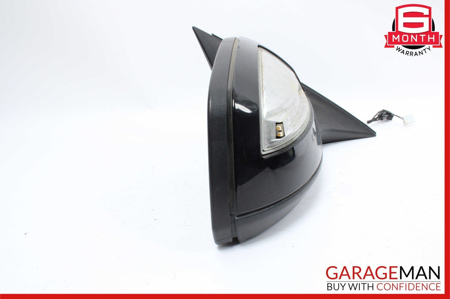 08-09 Mercedes W204 C300 C63 AMG Front Right Side Rear View Door Mirror Black
