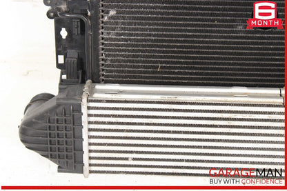 12-17 Range Rover Evoque 2.0L Engine Radiator A/C Condenser Assembly OEM