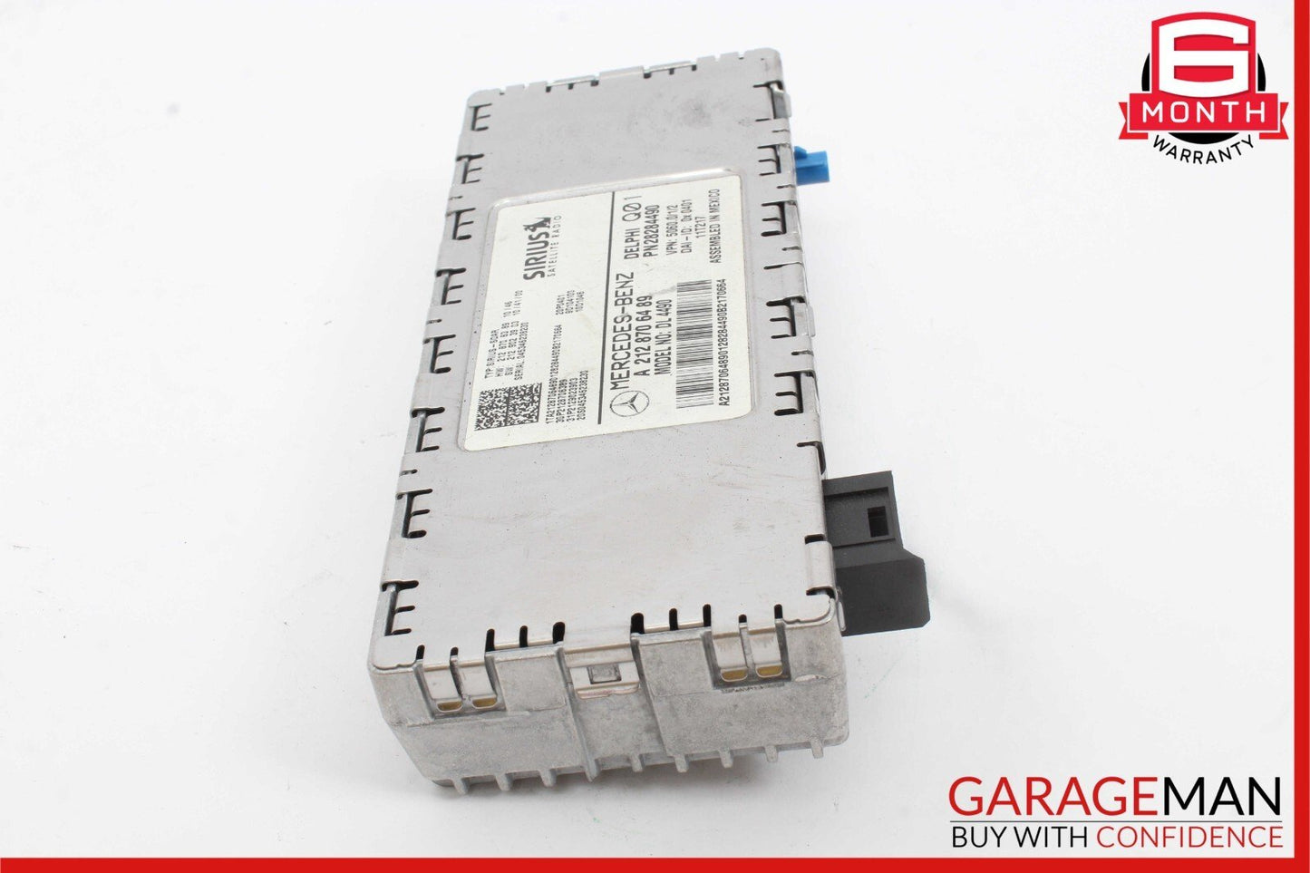 12-15 Mercedes SLK350 GLK350 C250 Sirius Satellite Radio Receiver Control Module