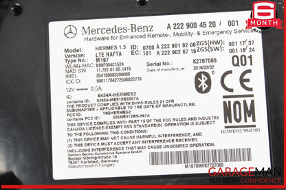 15-20 Mercedes R172 SLC300 Telematics Communication Bluetooth Control Module OEM