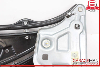 10-17 Mercedes W207 E400 Rear Left Door Window Regulator Frame w/ Motor OEM