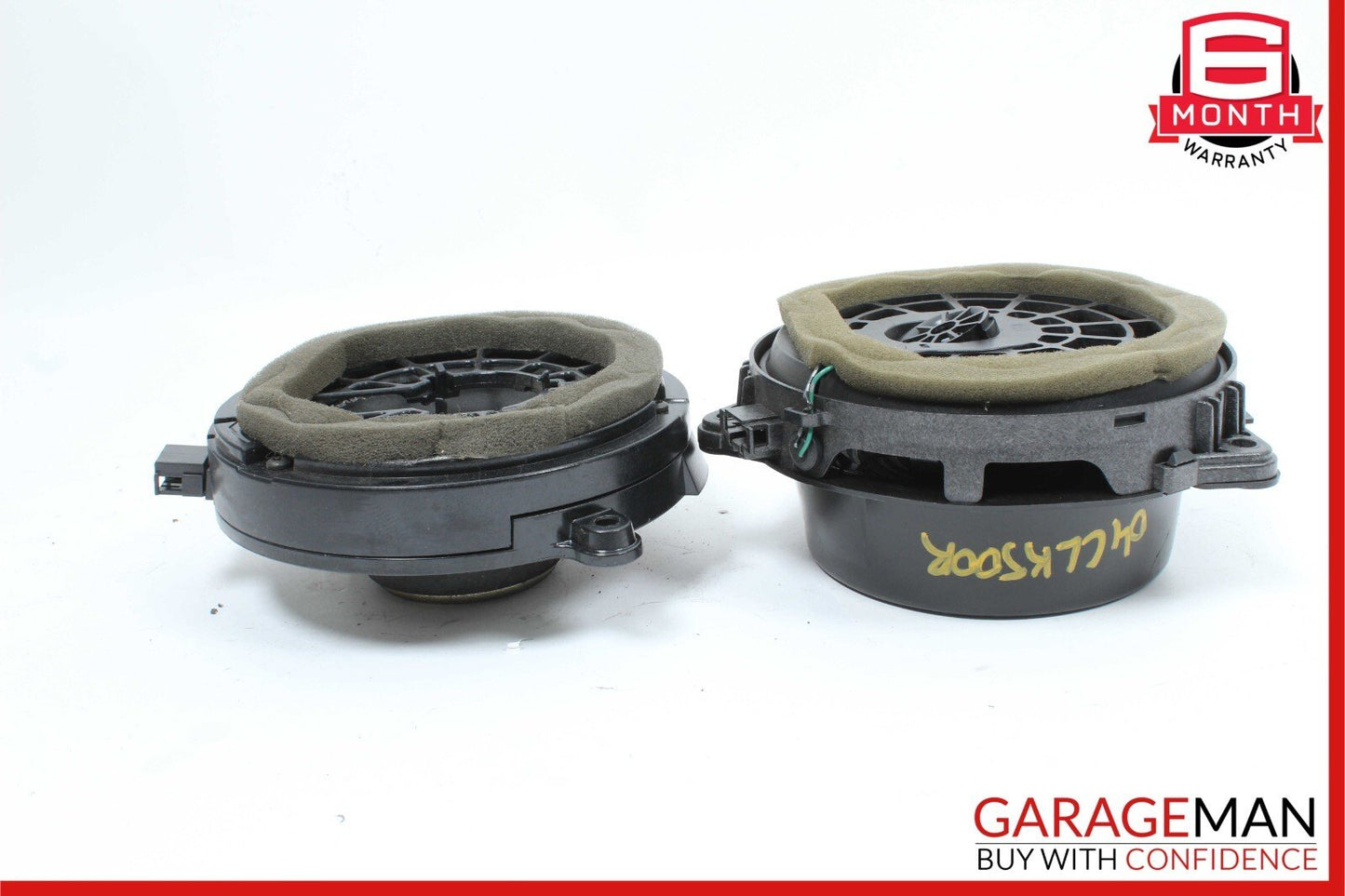 03-09 Mercedes W209 CLK500 C350 Rear Door Audio Sound Speaker Set of 2 Pc