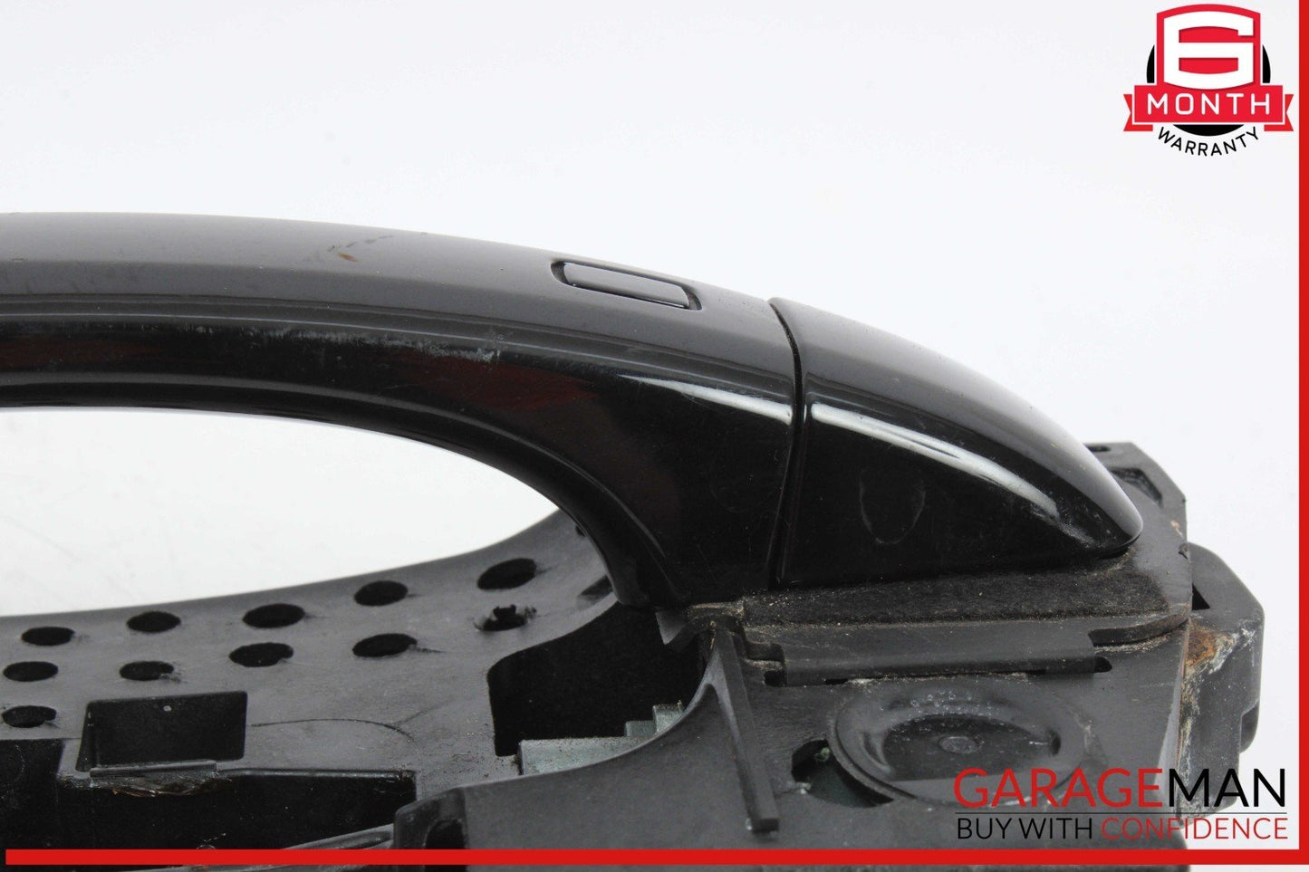 15-18 Audi Q3 Rear Left Driver Side Exterior Door Handle Black 8U0837885 OEM