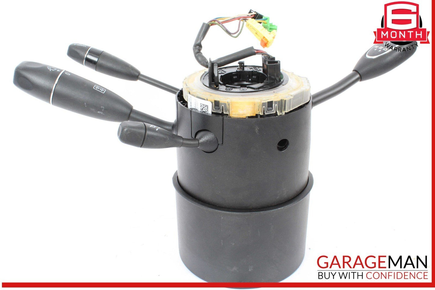 07-10 Mercedes W221 S550 Steering Column Combination Switch Assembly Black OEM