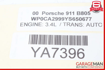 97-05 Porsche Carrera 911 996 Boxster 986 Rear Lower Control Arm Track OEM