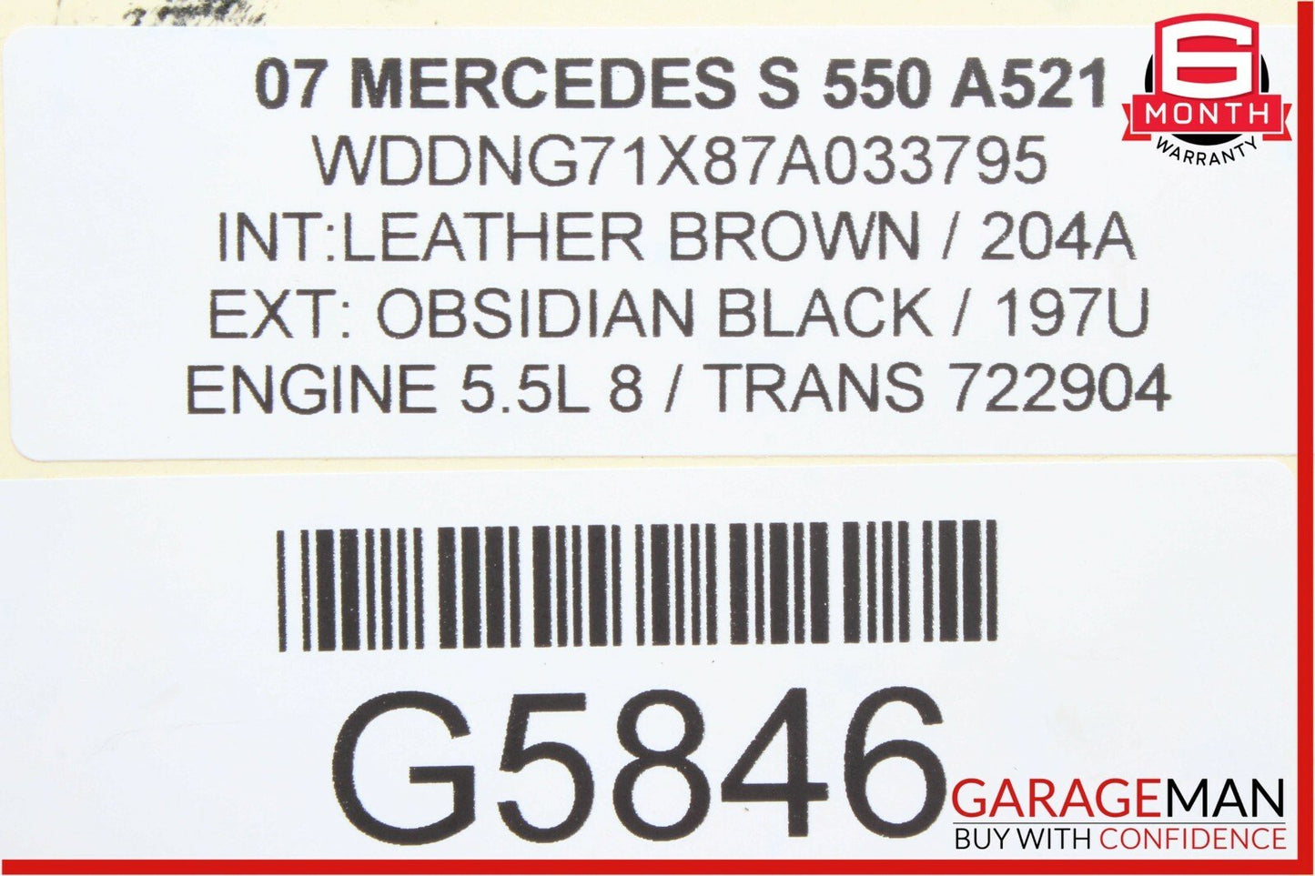 07-13 Mercedes W221 S550 Front Left Side Door Lock Unlock Switch Control Button