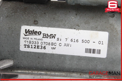 11-17 BMW X3 F25 Engine Starter Motor Valeo 7616500 OEM