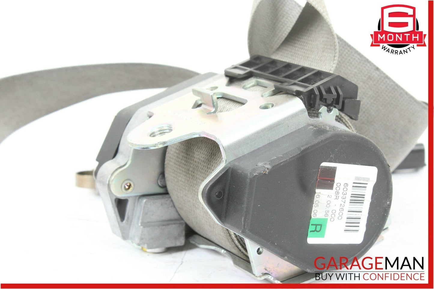 06-09 Mercedes ML350 GL450 R350 Front Right Seat Belt Seatbelt Retractor Grey