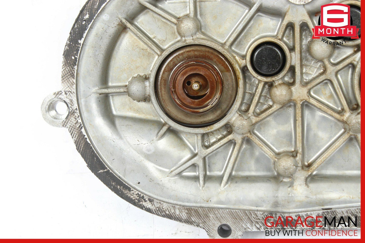 06-10 Mercedes W221 S550 CL550 Front Right Engine Timing Chain Cover Plate