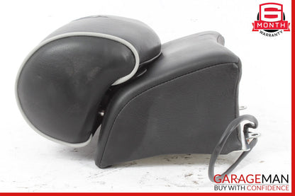 03-13 Maserati Quattroporte M139 Rear Center Seat Headrest Black OEM