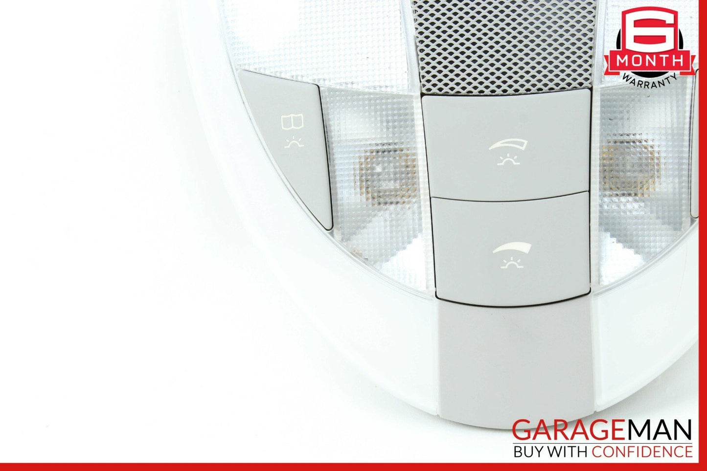 06-11 Mercedes W219 CLS550 E350 Rear Overhead Dome Light Gray 2118207501 OEM
