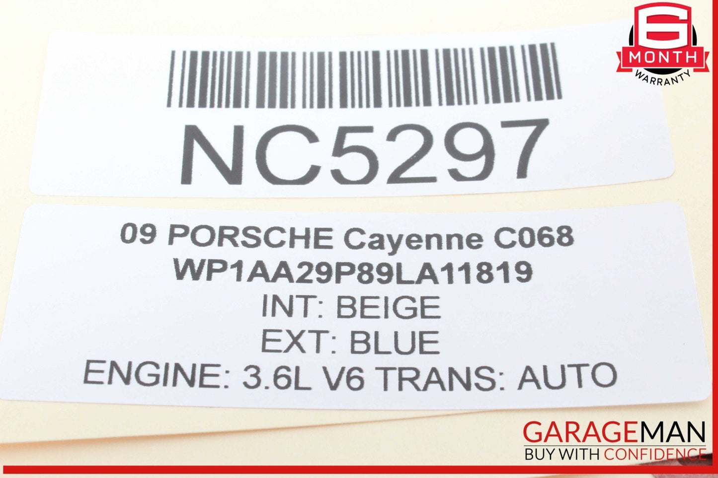03-10 Porsche Cayenne 955 957 Rear Left / Right Side Upper Forward Control Arm