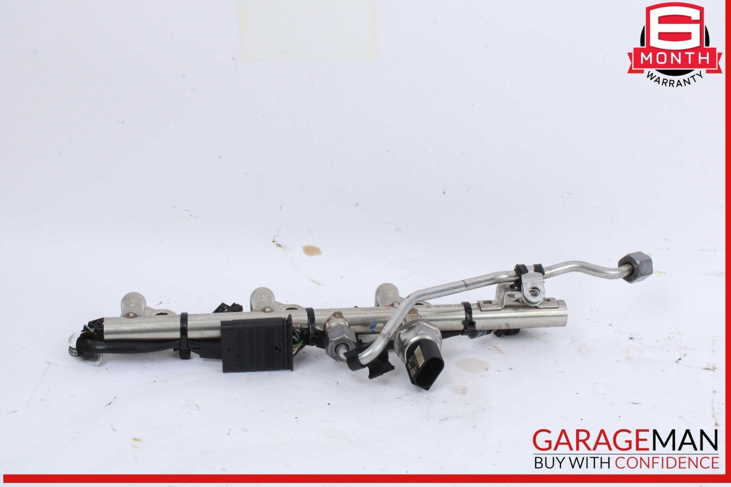 12-15 Mercedes W204 C250 CGI 1.8L M271 Fuel Injector Rail Line Assembly OEM