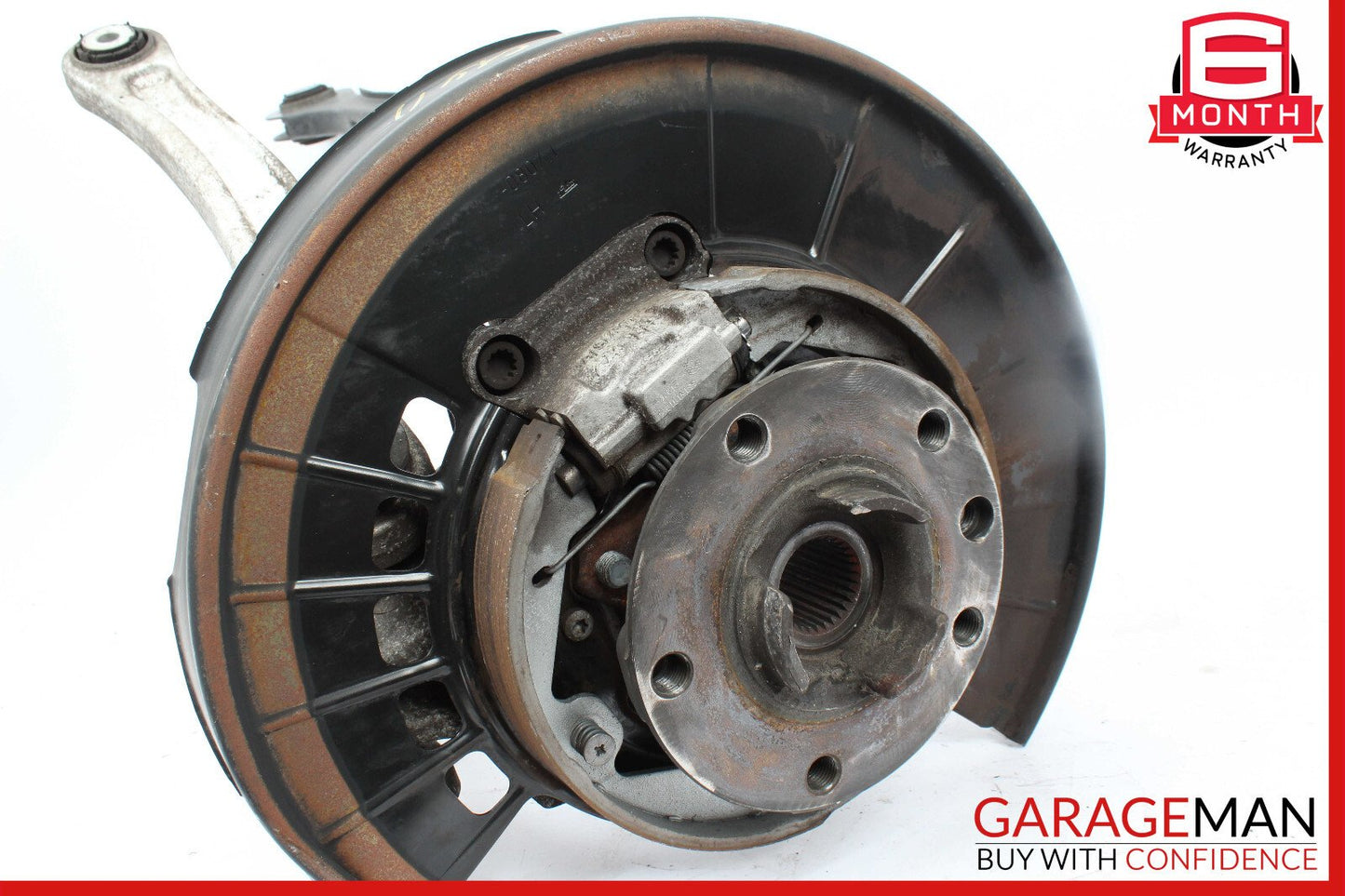 11-17 Porsche Cayenne 958 S Rear Left Driver Side Wheel Spindle Knuckle Hub OEM