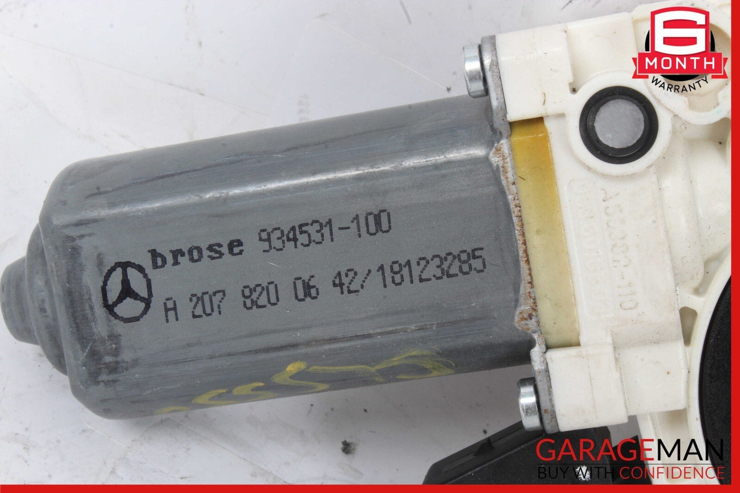 10-20 Mercedes W218 CLS500 E350 Front Right Window Regulator Motor OEM