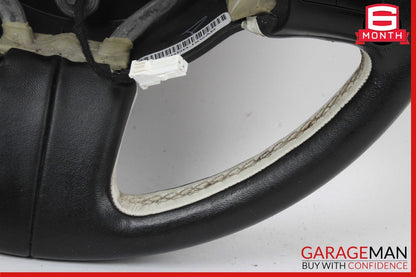 12-19 Fiat 500E Front Left Driver Side Steering Wheel Black P5RR80JXWAB OEM