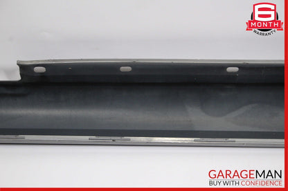 08-14 Mercedes W204 C300 C350 Left Side Skirt Rocker Moulding Cover Panel Silver