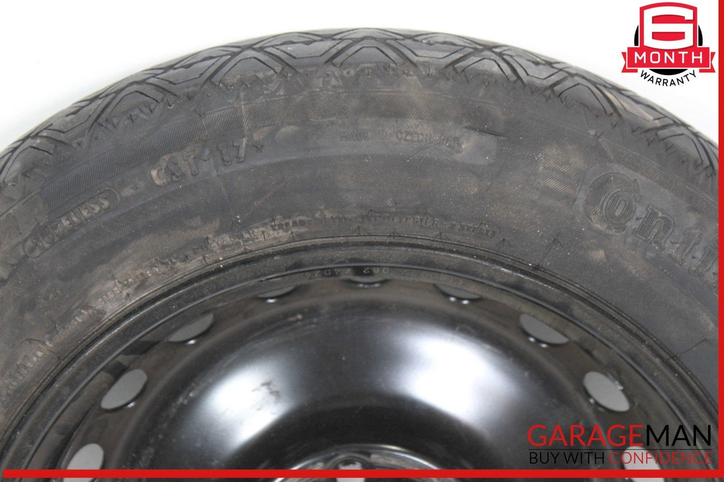 08-14 Mercedes W204 C250 C300 Emergency Spare Tire Donut Wheel Rim 125 90 16"