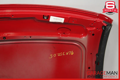 05-11 Mercedes R171 SLK280 SLK350 Convertible Hard Top Roof Folding Panel Red