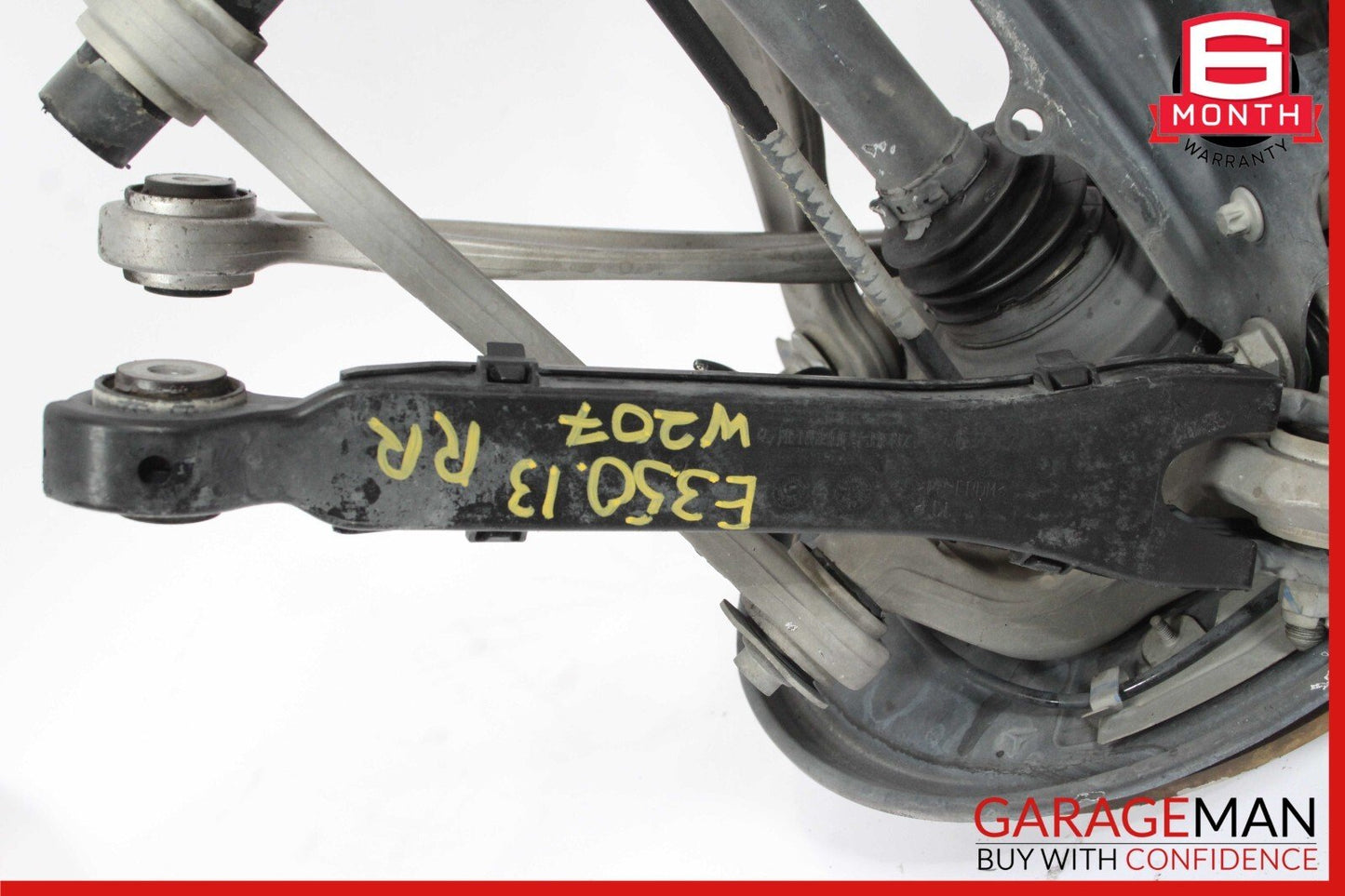 10-13 Mercedes W207 E350 Rear Right Spindle Knuckle Brake Rotor Caliper Set OEM