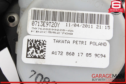12-20 Mercedes R172 SLK350 Front Left Side Seat Belt Seatbelt Retractor OEM